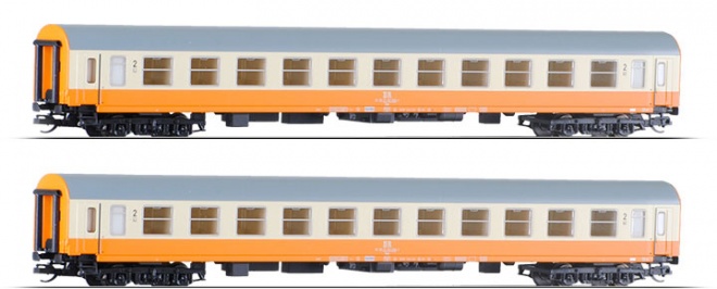 Set of 2 Passenger cars 2nd class Stadteexpress<br /><a href='images/pictures/Tillig/217538_c.jpg' target='_blank'>Full size image</a>